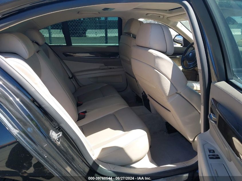 2009 BMW 7 Series 750I VIN: WBAKA83549CY34793 Lot: 39760544