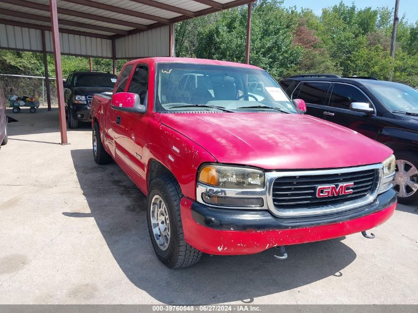 2000 GMC Sierra 1500 Sle VIN: 1GTEC19V4YZ273841 Lot: 39760548