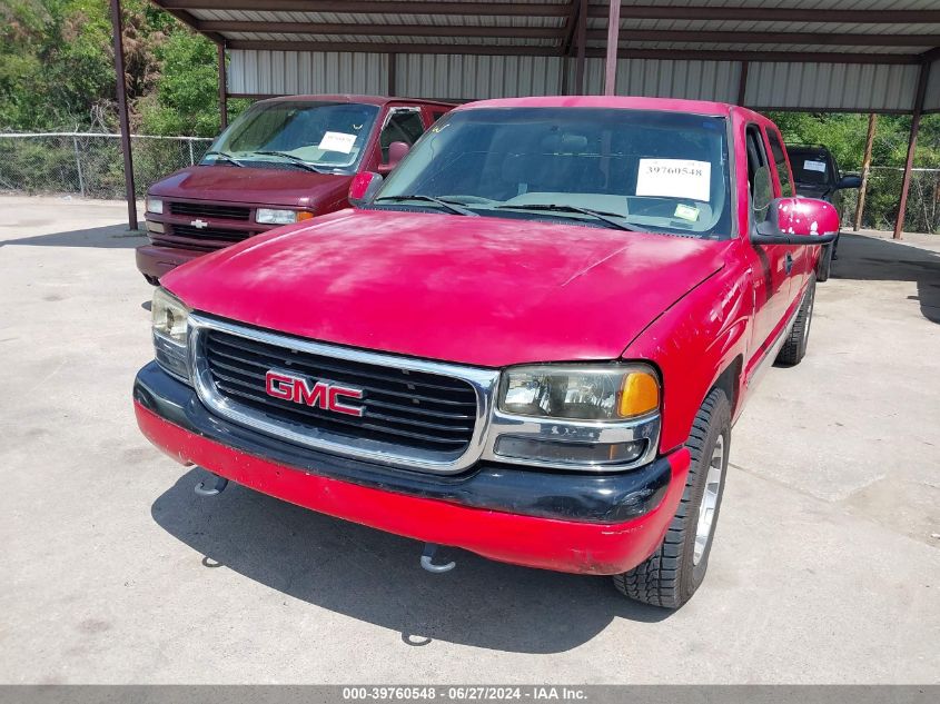 2000 GMC Sierra 1500 Sle VIN: 1GTEC19V4YZ273841 Lot: 39760548