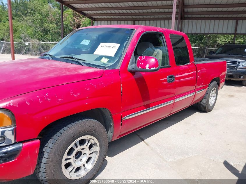 2000 GMC Sierra 1500 Sle VIN: 1GTEC19V4YZ273841 Lot: 39760548