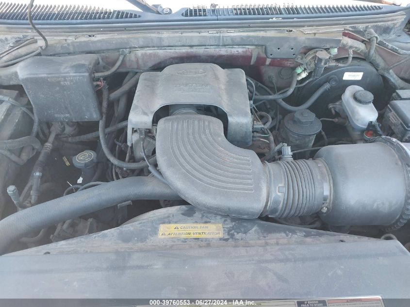 1997 Ford F-150 Lariat/Xl/Xlt VIN: 1FTDX186XVKA68846 Lot: 39760553