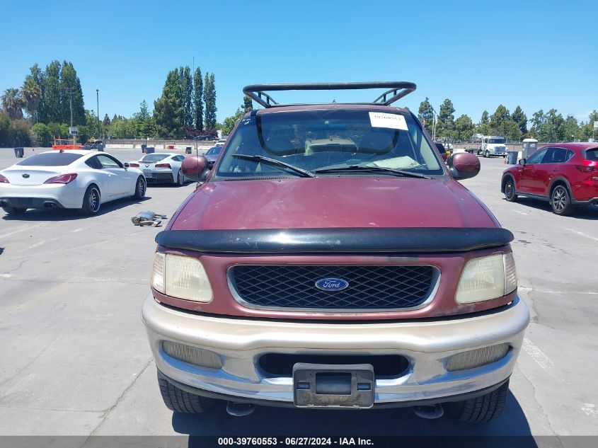 1997 Ford F-150 Lariat/Xl/Xlt VIN: 1FTDX186XVKA68846 Lot: 39760553