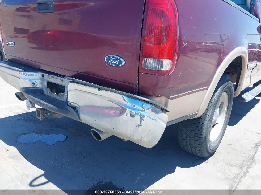 1997 Ford F-150 Lariat/Xl/Xlt VIN: 1FTDX186XVKA68846 Lot: 39760553