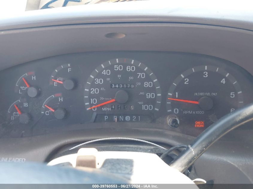 1997 Ford F-150 Lariat/Xl/Xlt VIN: 1FTDX186XVKA68846 Lot: 39760553