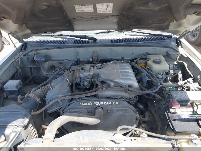 2001 Toyota 4Runner Sr5 V6 VIN: JT3GN86R210183976 Lot: 39760557