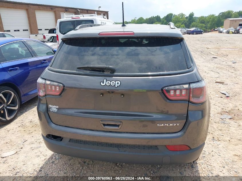 2018 Jeep Compass Sport VIN: 3C4NJCAB2JT471348 Lot: 39760563