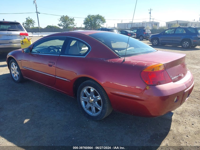 2001 Chrysler Sebring Lxi VIN: 4C3AG52H51E110159 Lot: 39760564