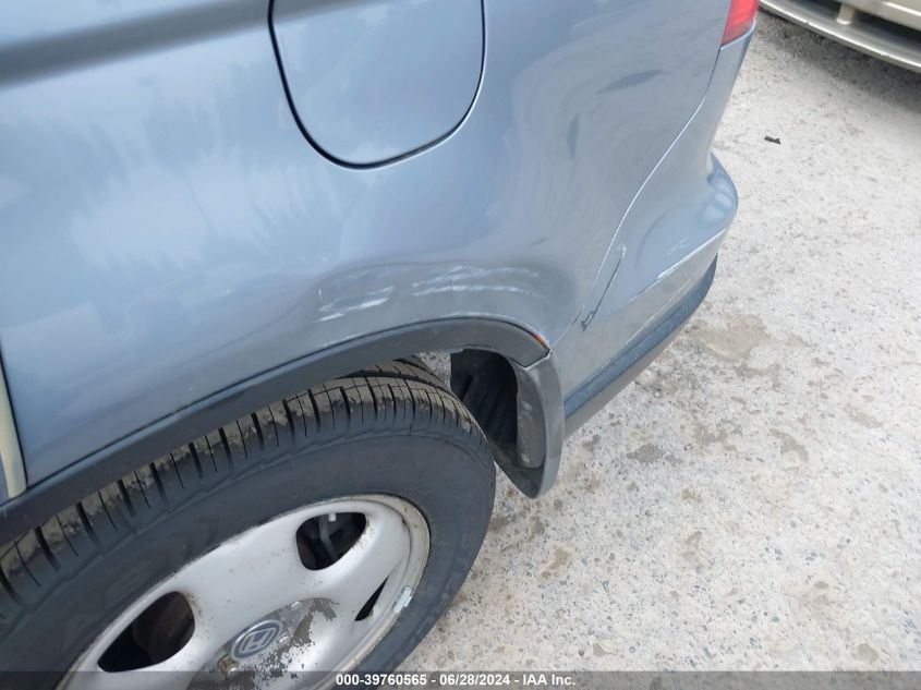 2009 Honda Cr-V Lx VIN: 3CZRE38389G701347 Lot: 39760565