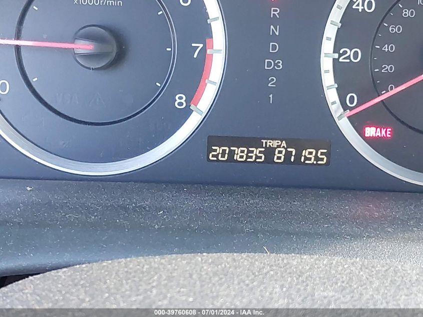 2010 Honda Accord 3.5 Ex-L VIN: 1HGCP3F81AA017135 Lot: 39760608