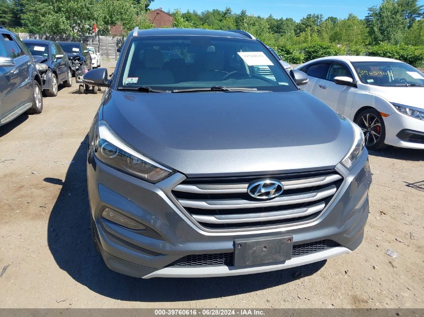 2017 Hyundai Tucson Eco VIN: KM8J3CA2XHU386231 Lot: 39760616
