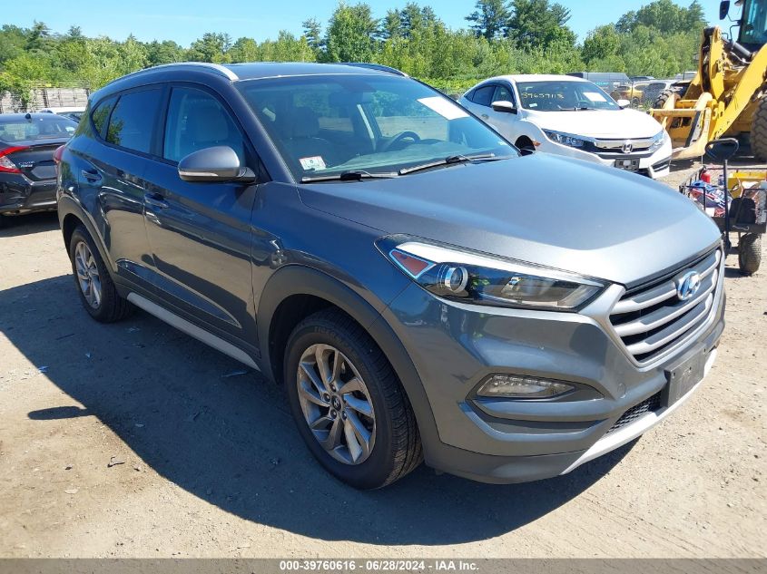 2017 Hyundai Tucson Eco VIN: KM8J3CA2XHU386231 Lot: 39760616