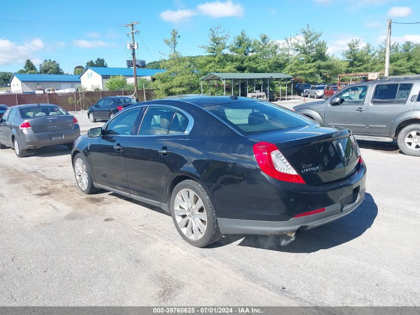 1LNHL9FT1DG605833 | 2013 LINCOLN MKS