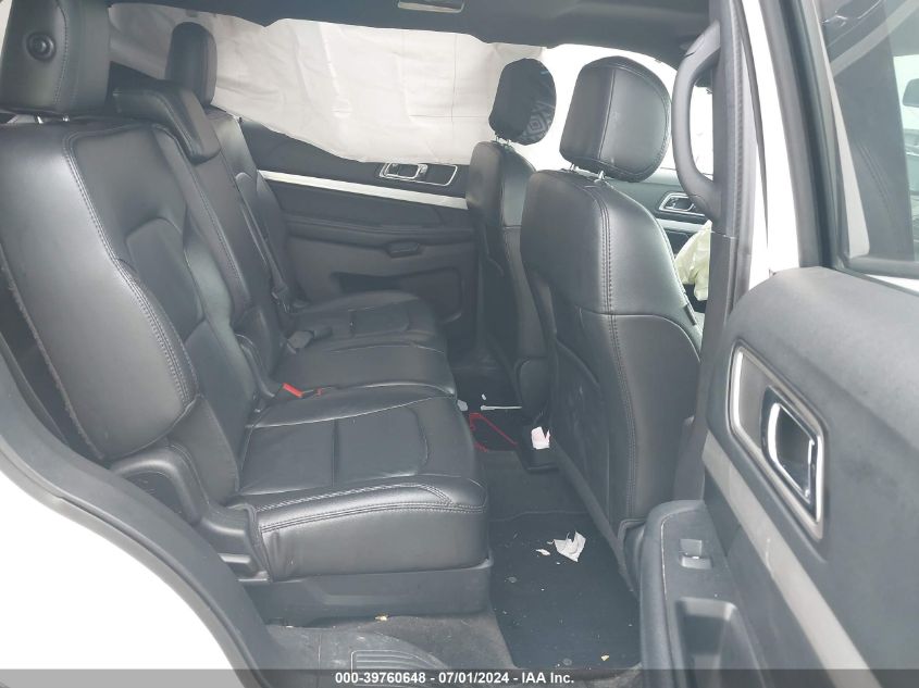 2017 Ford Explorer Xlt VIN: 1FM5K8D89HGD55116 Lot: 39760648