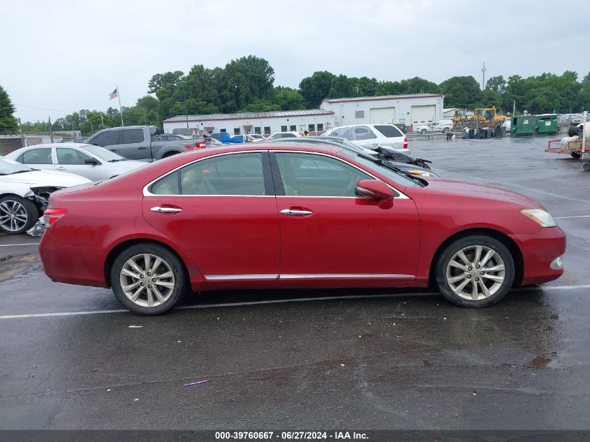 2010 Lexus Es 350 VIN: JTHBK1EG2A2365296 Lot: 39760667