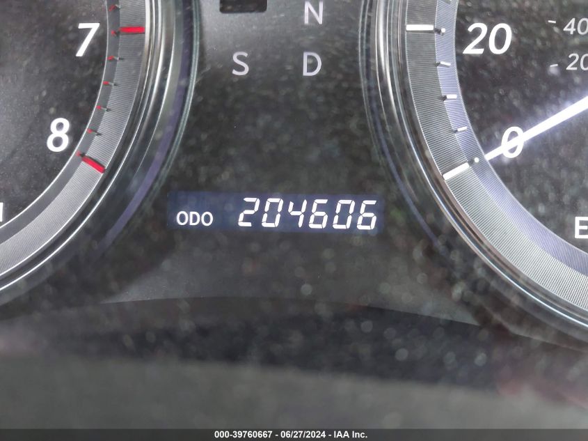 2010 Lexus Es 350 VIN: JTHBK1EG2A2365296 Lot: 39760667