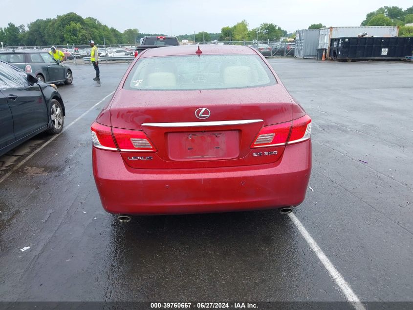 2010 Lexus Es 350 VIN: JTHBK1EG2A2365296 Lot: 39760667