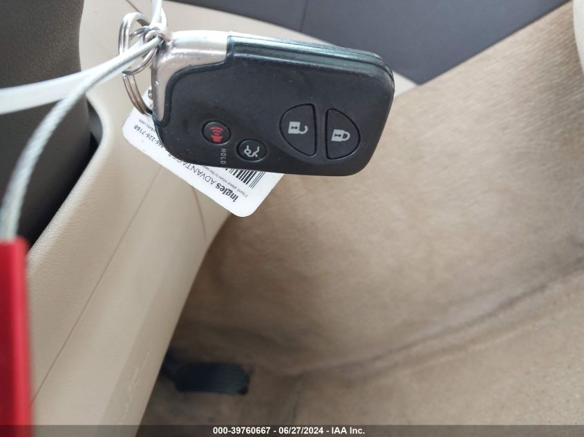 2010 Lexus Es 350 VIN: JTHBK1EG2A2365296 Lot: 39760667