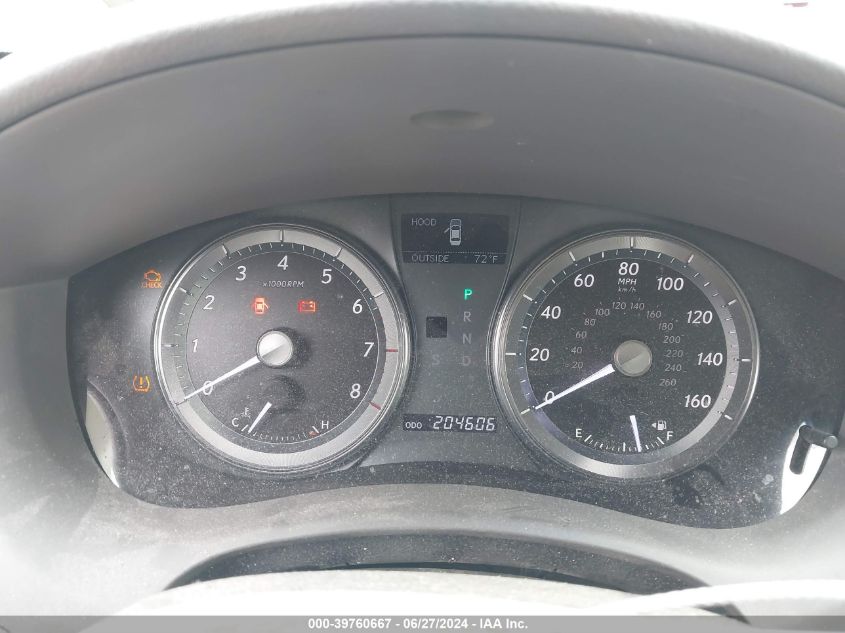 2010 Lexus Es 350 VIN: JTHBK1EG2A2365296 Lot: 39760667