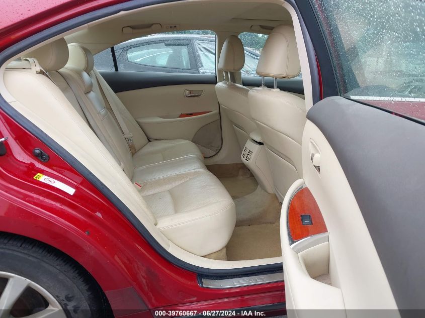 2010 Lexus Es 350 VIN: JTHBK1EG2A2365296 Lot: 39760667