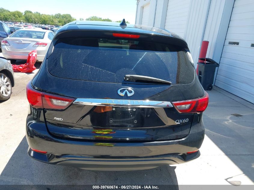 2019 Infiniti Qx60 Pure VIN: 5N1DL0MM8KC530638 Lot: 39760674