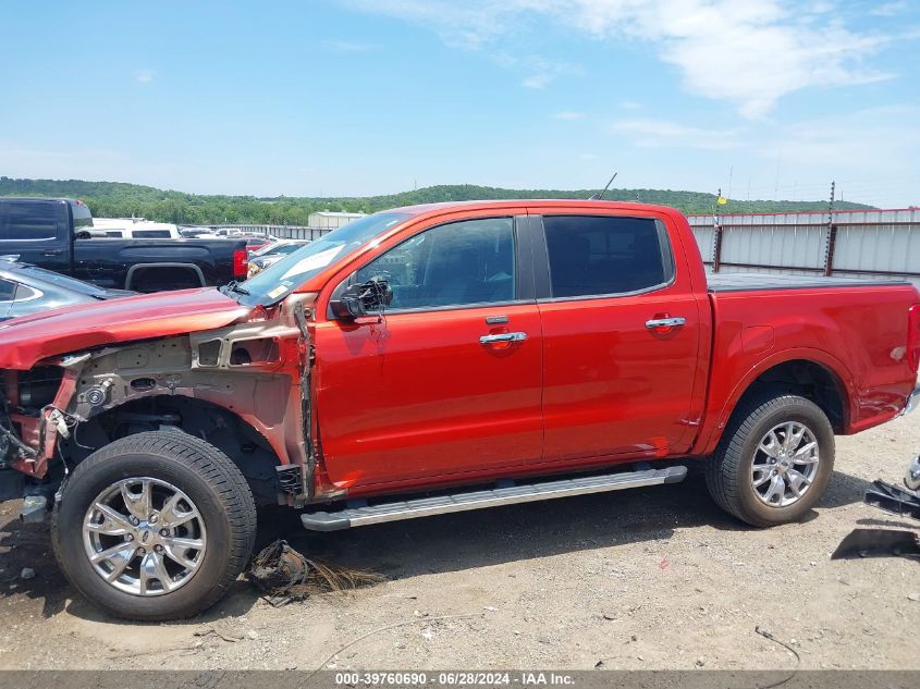 2019 Ford Ranger Lariat VIN: 1FTER4EH6KLA55149 Lot: 39760690