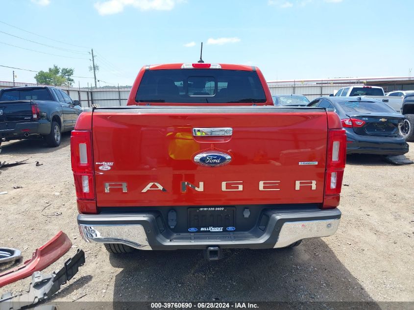 2019 Ford Ranger Lariat VIN: 1FTER4EH6KLA55149 Lot: 39760690