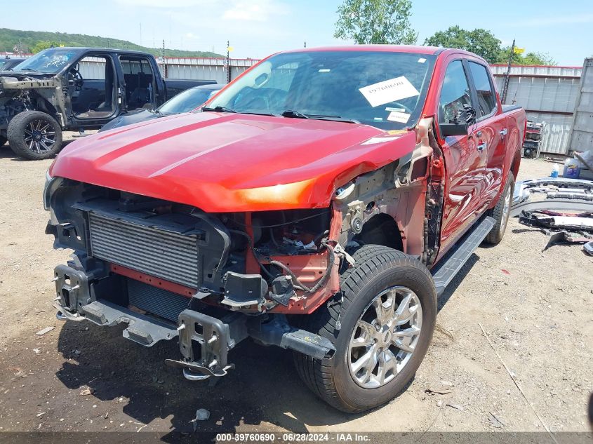 2019 Ford Ranger Lariat VIN: 1FTER4EH6KLA55149 Lot: 39760690