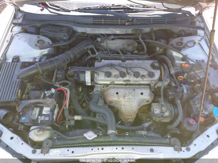 1HGCG56681A102614 | 2001 HONDA ACCORD