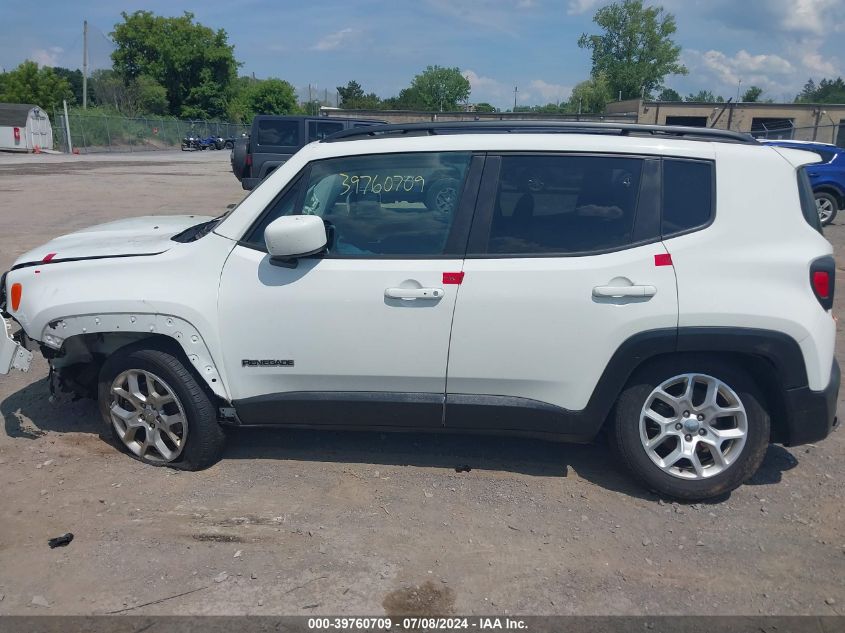 2017 Jeep Renegade Latitude 4X4 VIN: ZACCJBBB2HPF81401 Lot: 39760709