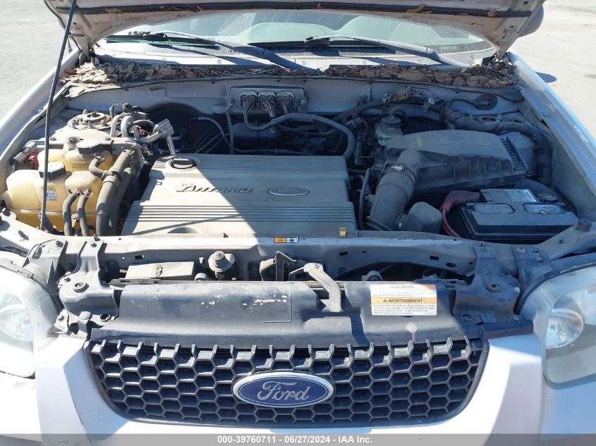 2006 Ford Escape Hybrid VIN: 1FMCU95H76KC96101 Lot: 39760711