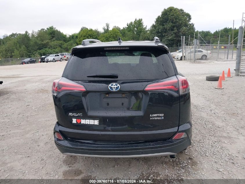 2017 Toyota Rav4 Hv Limited VIN: JTMDJREV9HD113859 Lot: 39760716