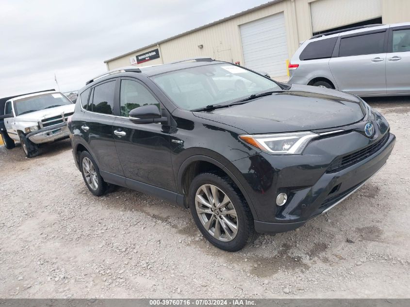 2017 Toyota Rav4 Hv Limited VIN: JTMDJREV9HD113859 Lot: 39760716