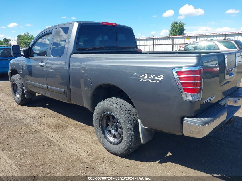 2004 Nissan Titan Xe/Se/Le VIN: 1N6AA06B84N540860 Lot: 39760720