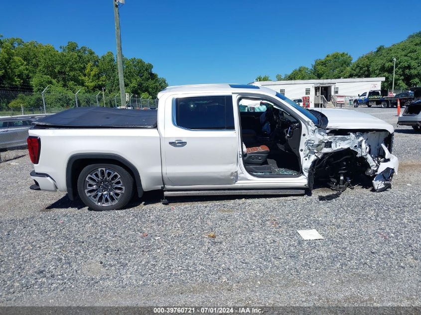 2023 GMC Sierra 1500 Denali Ultimate VIN: 1GTUUHELXPZ158116 Lot: 39760721