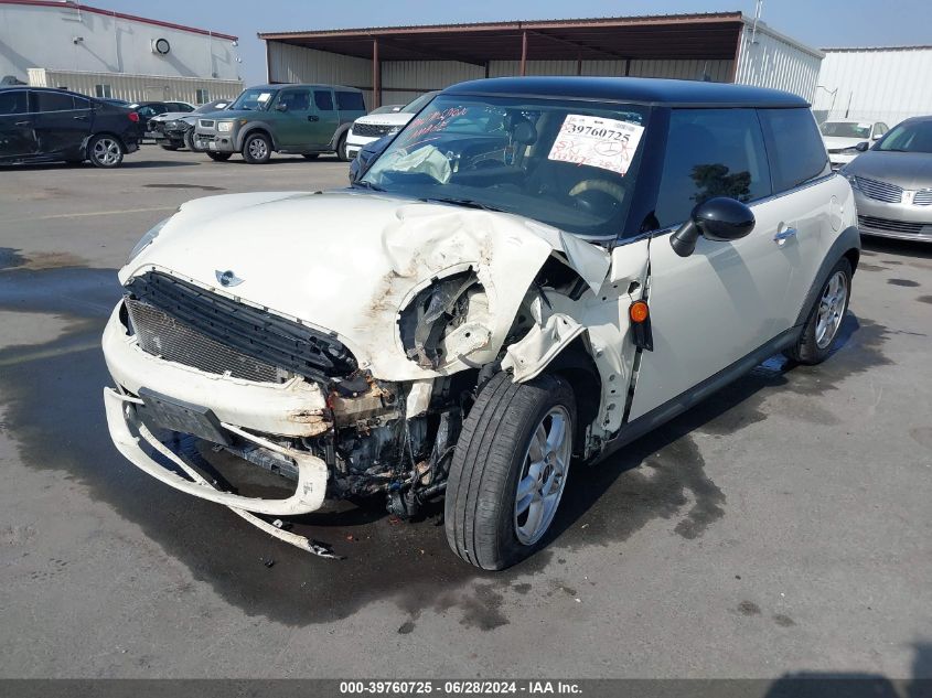 2011 Mini Cooper VIN: WMWSU3C50BT098399 Lot: 39760725