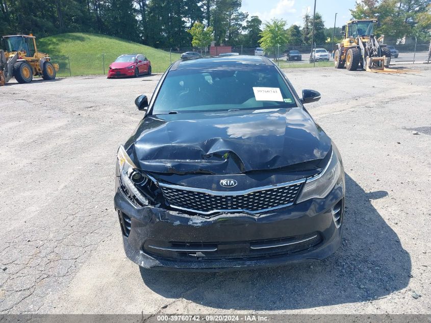 2016 Kia Optima Sxl Turbo VIN: 5XXGV4L23GG116712 Lot: 39760742