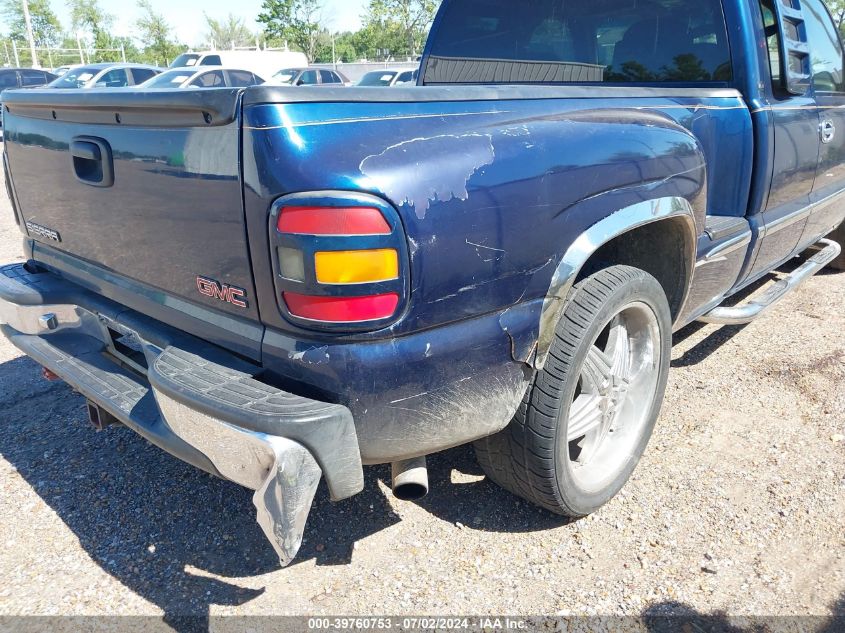 2001 GMC Sierra 1500 Sle VIN: 1GTEC19T31Z123093 Lot: 39760753