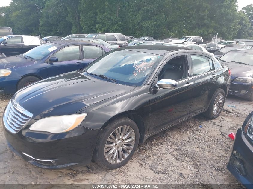 1C3CCBCB6CN149120 | 2012 CHRYSLER 200