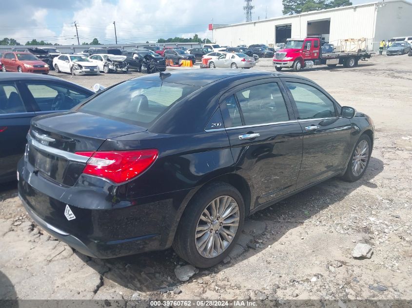 1C3CCBCB6CN149120 | 2012 CHRYSLER 200