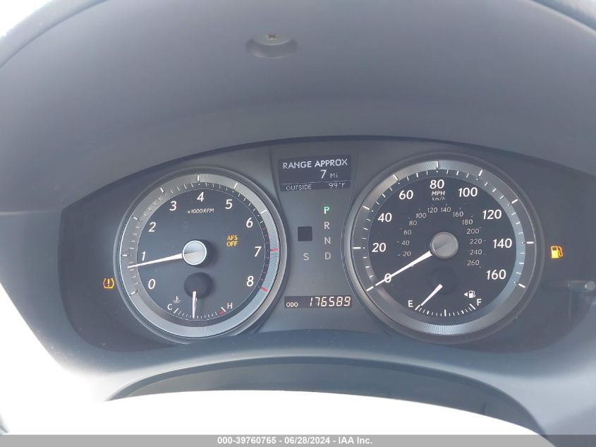 2007 Lexus Es 350 VIN: JTHBJ46G472017639 Lot: 39760765