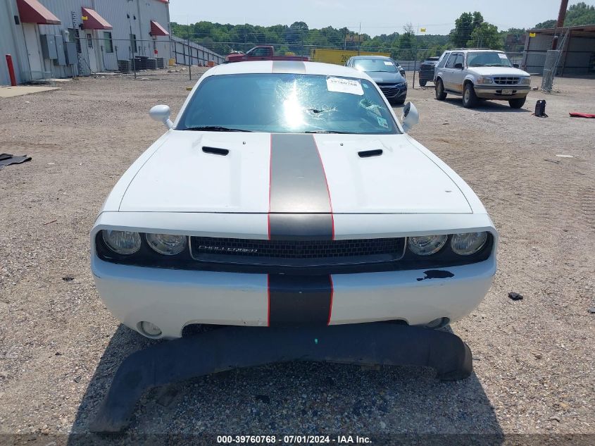 2C3CDYAG6CH254618 2012 Dodge Challenger Sxt