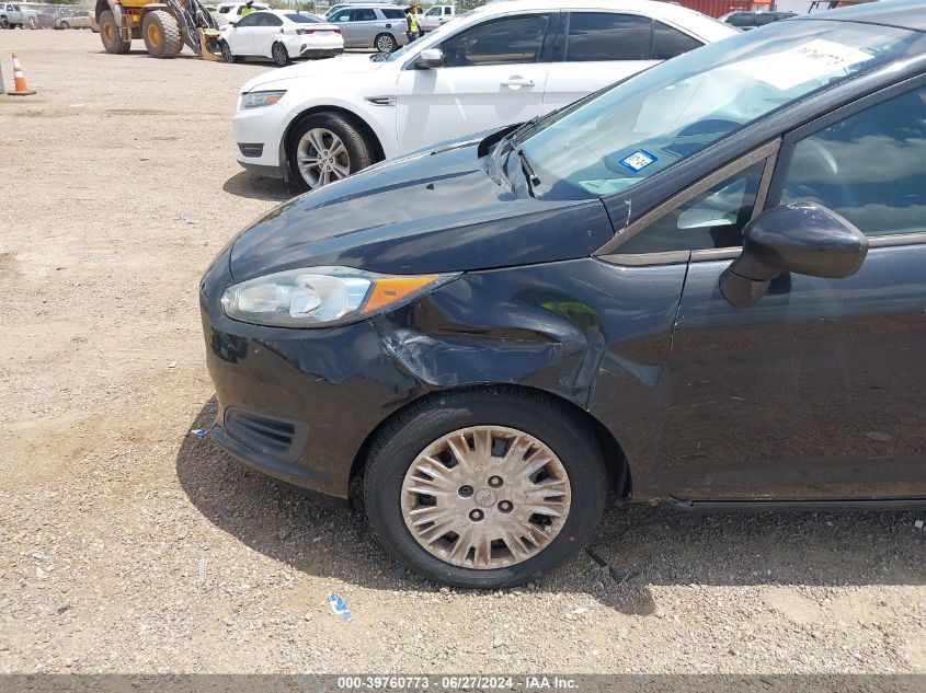 2014 Ford Fiesta S VIN: 3FADP4AJ8EM127777 Lot: 39760773