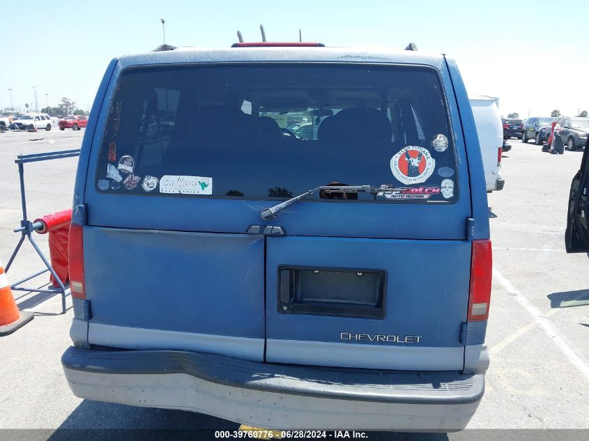 1997 Chevrolet Astro VIN: 1GNDM19W7VB208463 Lot: 39760776