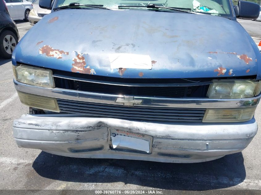 1997 Chevrolet Astro VIN: 1GNDM19W7VB208463 Lot: 39760776