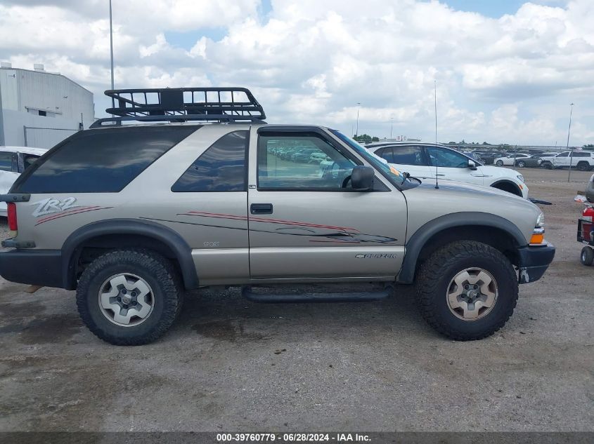 2002 Chevrolet Blazer Ls VIN: 1GNCT18W52K201166 Lot: 39760779