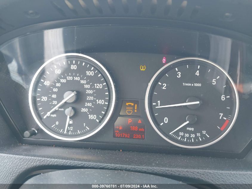 2010 BMW X5 xDrive30I VIN: 5UXFE4C59AL276086 Lot: 39760781