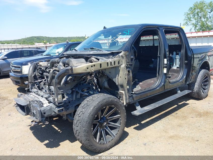 2018 FORD F-150 PLATINUM - 1FTEW1EG8JFD69753