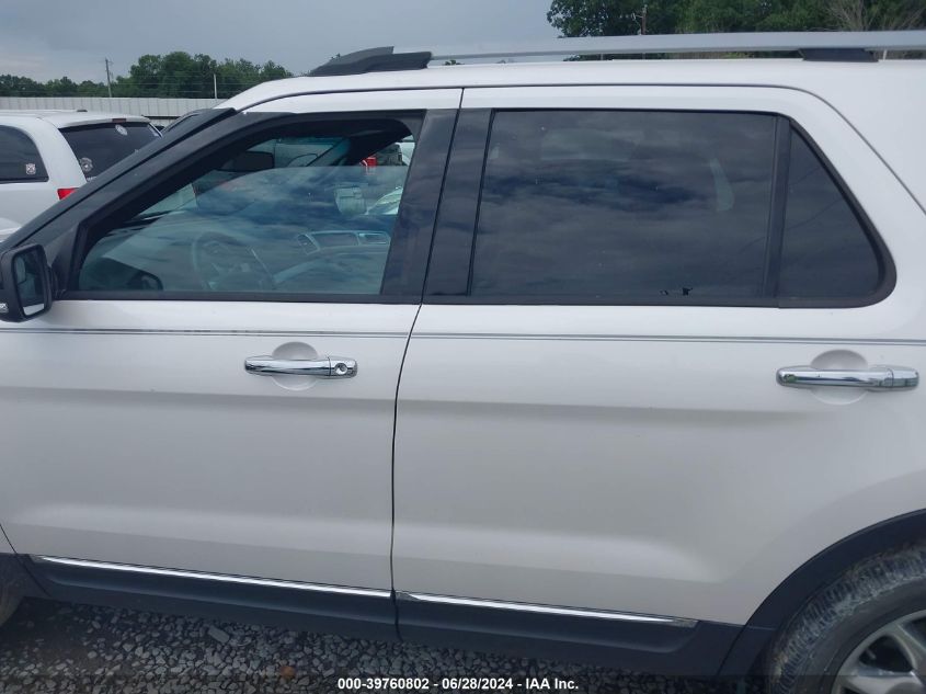 2015 Ford Explorer Xlt VIN: 1FM5K7D80FGB87437 Lot: 39760802