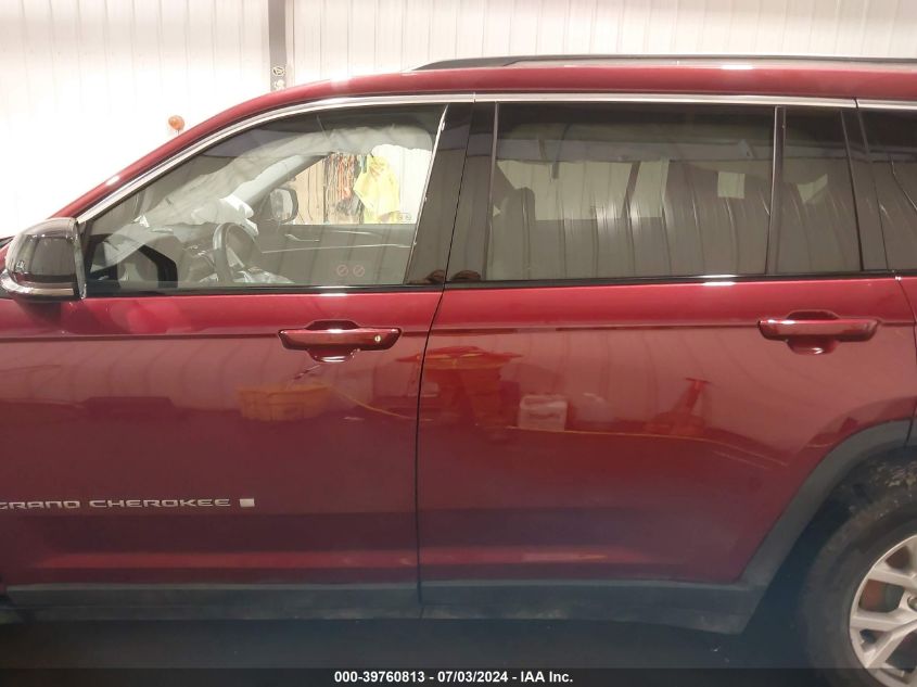 2021 Jeep Grand Cherokee L Limited VIN: 1C4RJKBG0M8133407 Lot: 39760813