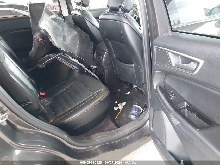 2015 Ford Edge Sel VIN: 2FMTK4J90FBC17885 Lot: 39760820